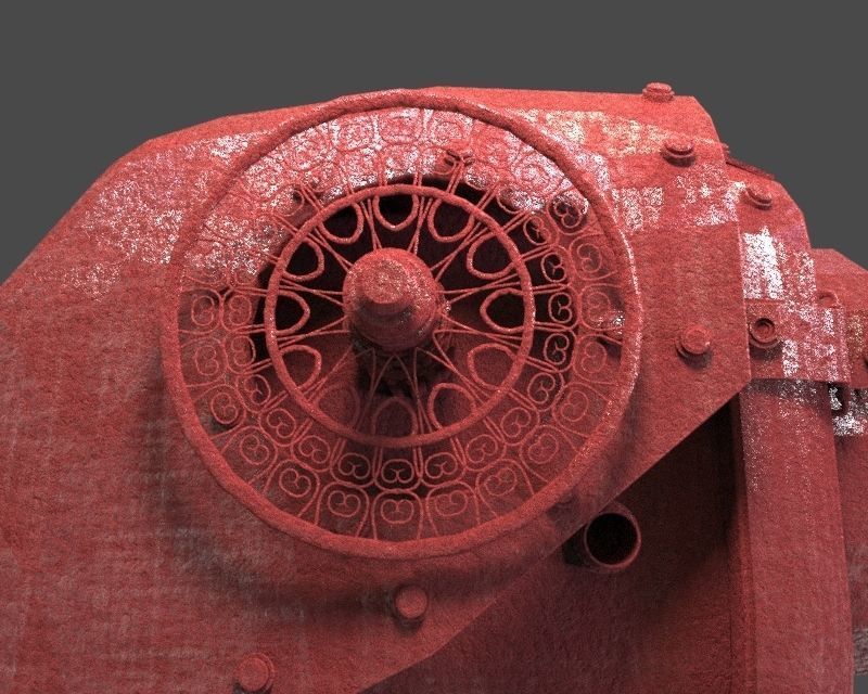 Steampunk Portal Gun 3D print model_10