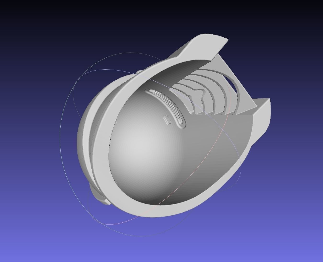 Battlestar Galacticar Cylon  Zylon Centurion Helmet 3D print model_19