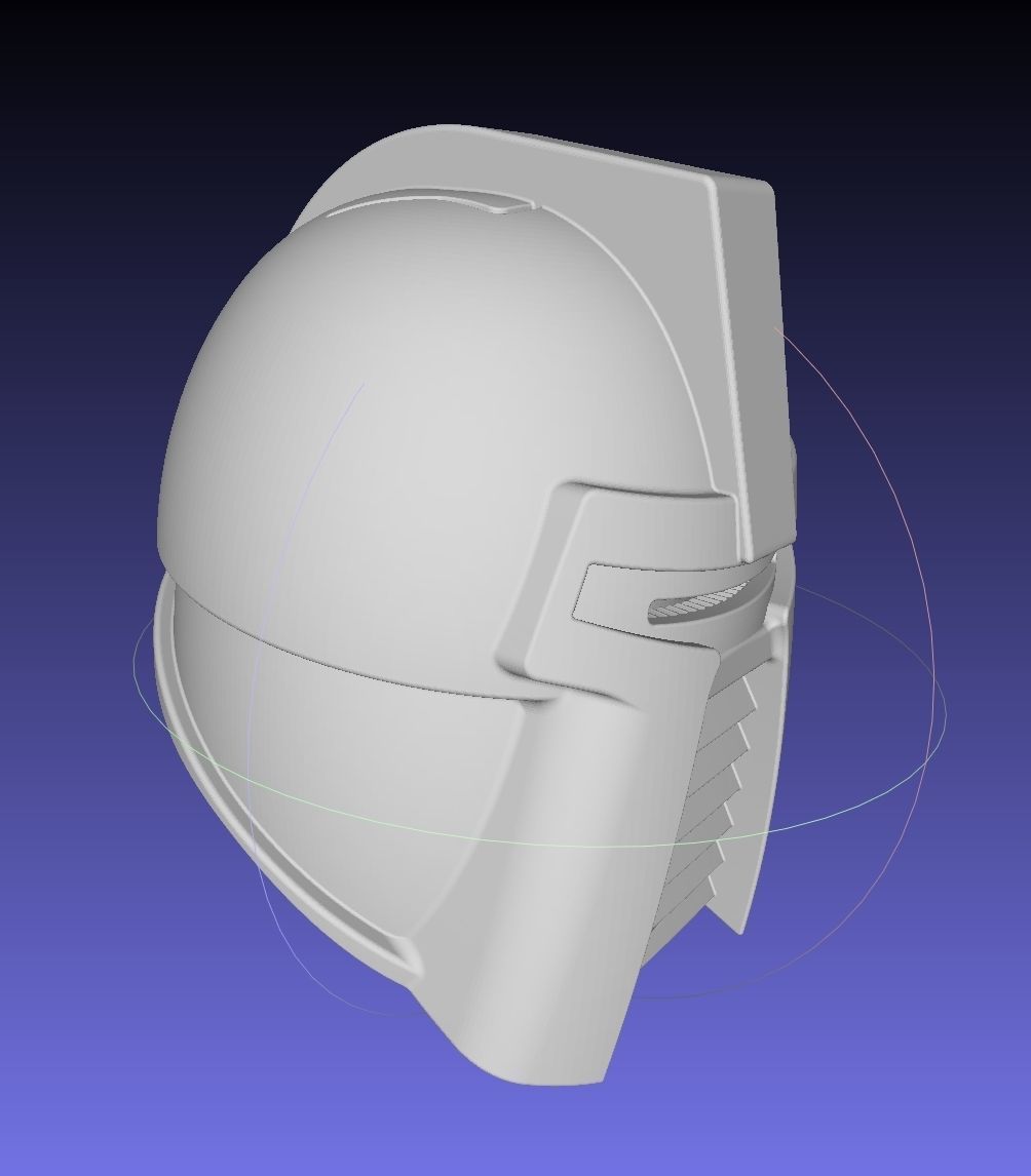 Battlestar Galacticar Cylon  Zylon Centurion Helmet 3D print model_3