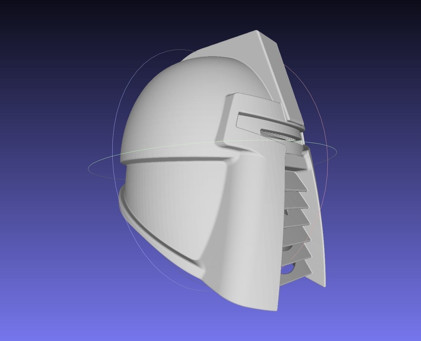 Battlestar Galacticar Cylon  Zylon Centurion Helmet 3D print model_15