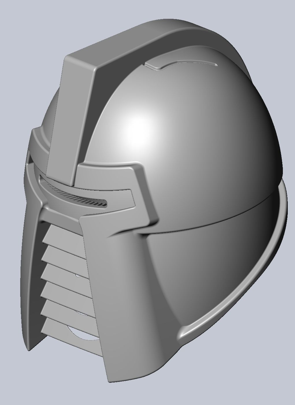 Battlestar Galacticar Cylon  Zylon Centurion Helmet 3D print model_2