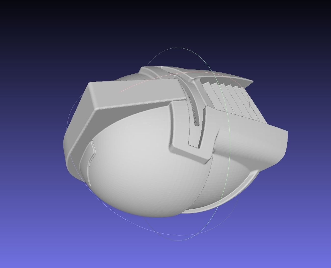 Battlestar Galacticar Cylon  Zylon Centurion Helmet 3D print model_18