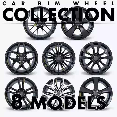 Car Rim Wheel Collection volume 1