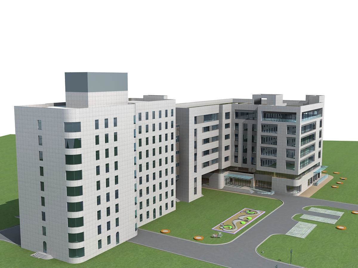 Building 74 3D model_1