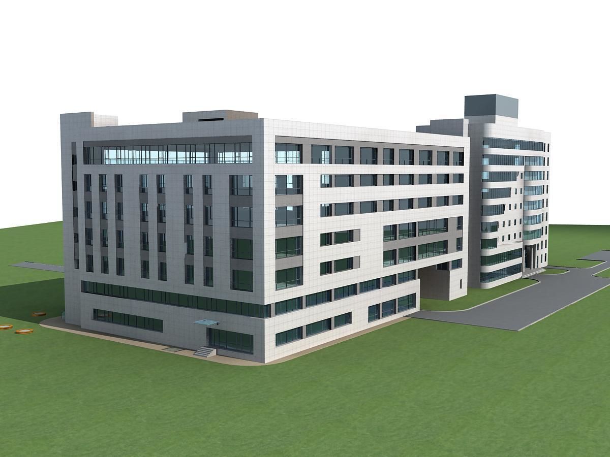 Building 74 3D model_2