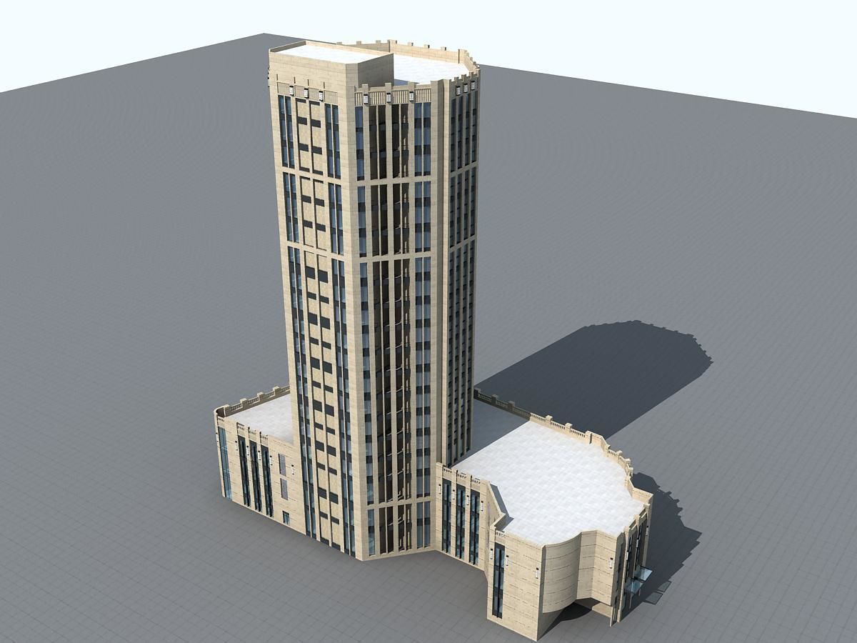 Building 80 3D model_2