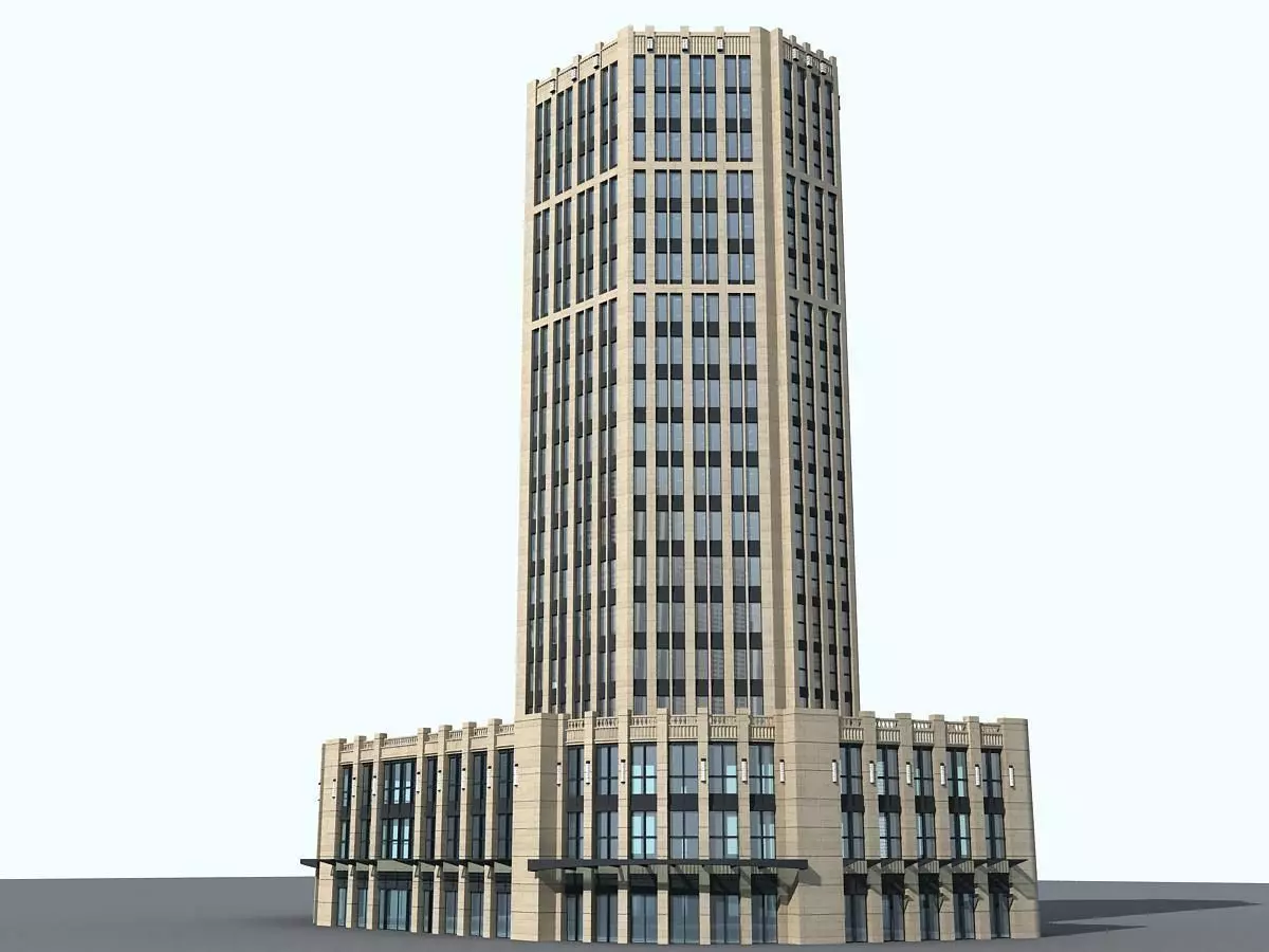 Building 80 3D model_0