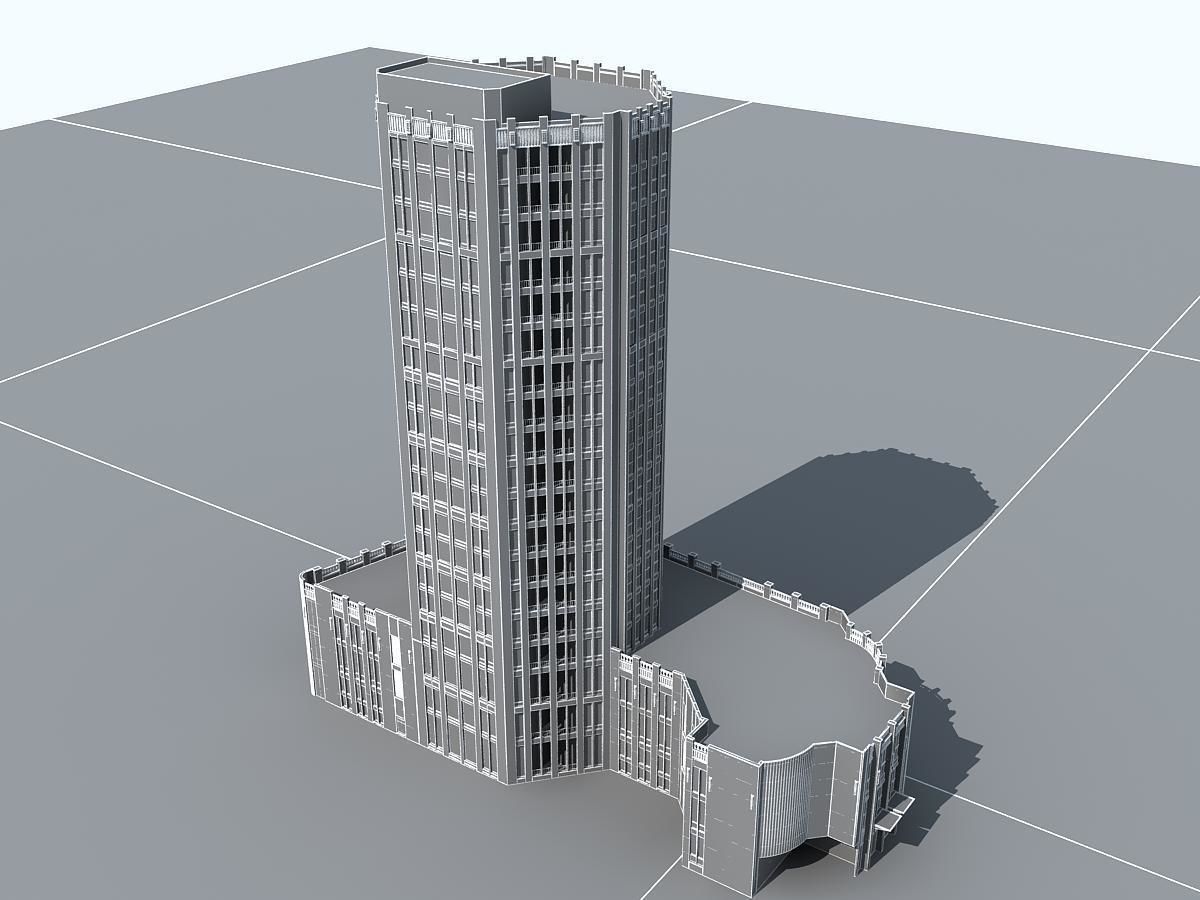 Building 80 3D model_3