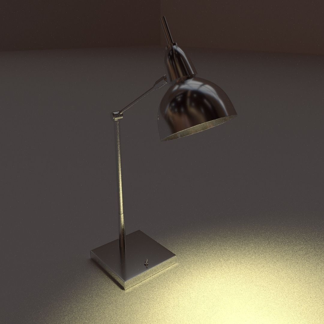 Desk Lamp 3D model_2