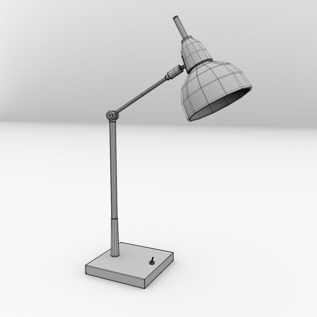Desk Lamp 3D model_4