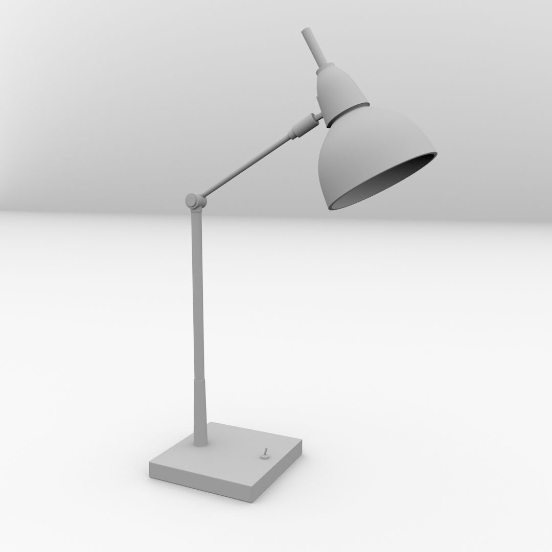 Desk Lamp 3D model_3