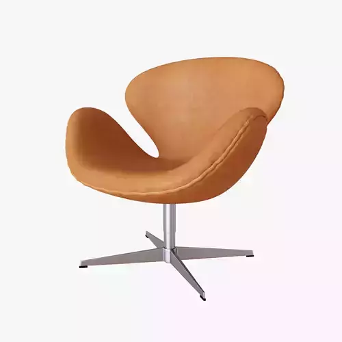 Swan Chair Fritz Hansen Nubuck Leather