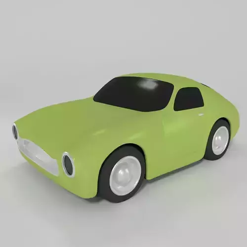 Cartoon Car Icon 