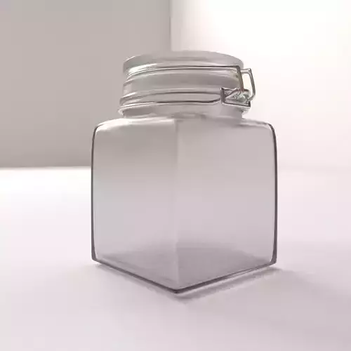 Glass Jar 3D model