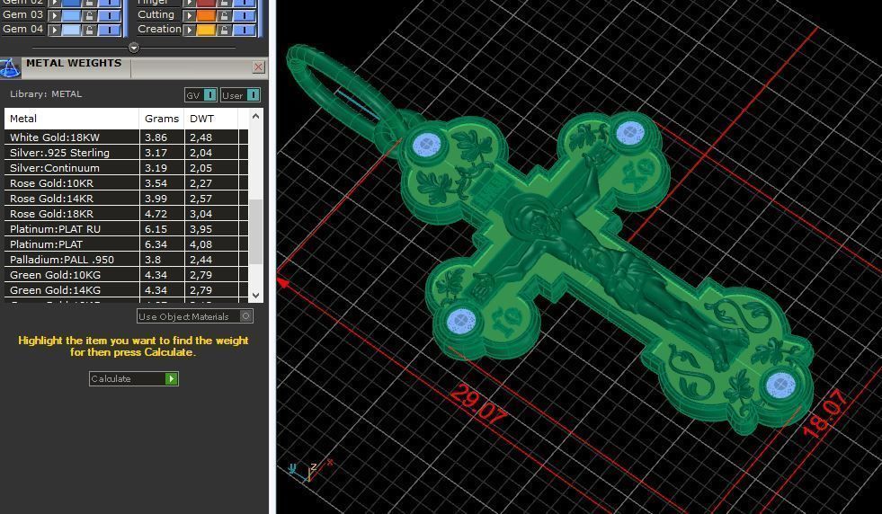  Orthodox cross 3D print model_3