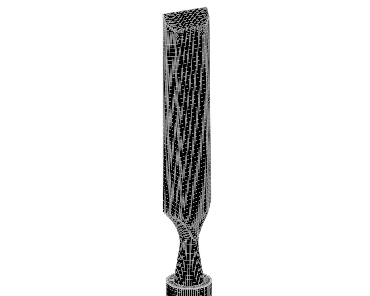 Wood Chisels 3D Model Collection_11