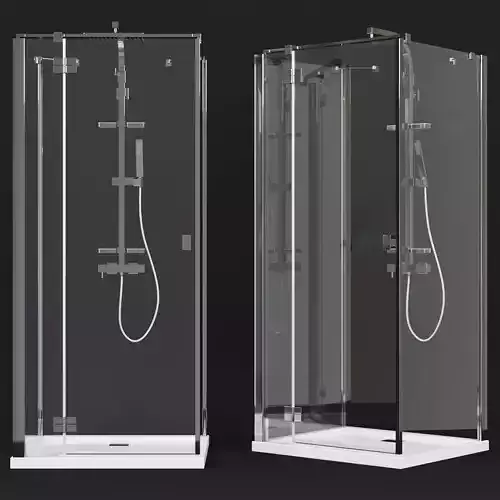 Shower cabin Essenza kdj s and Touareg 2 shower