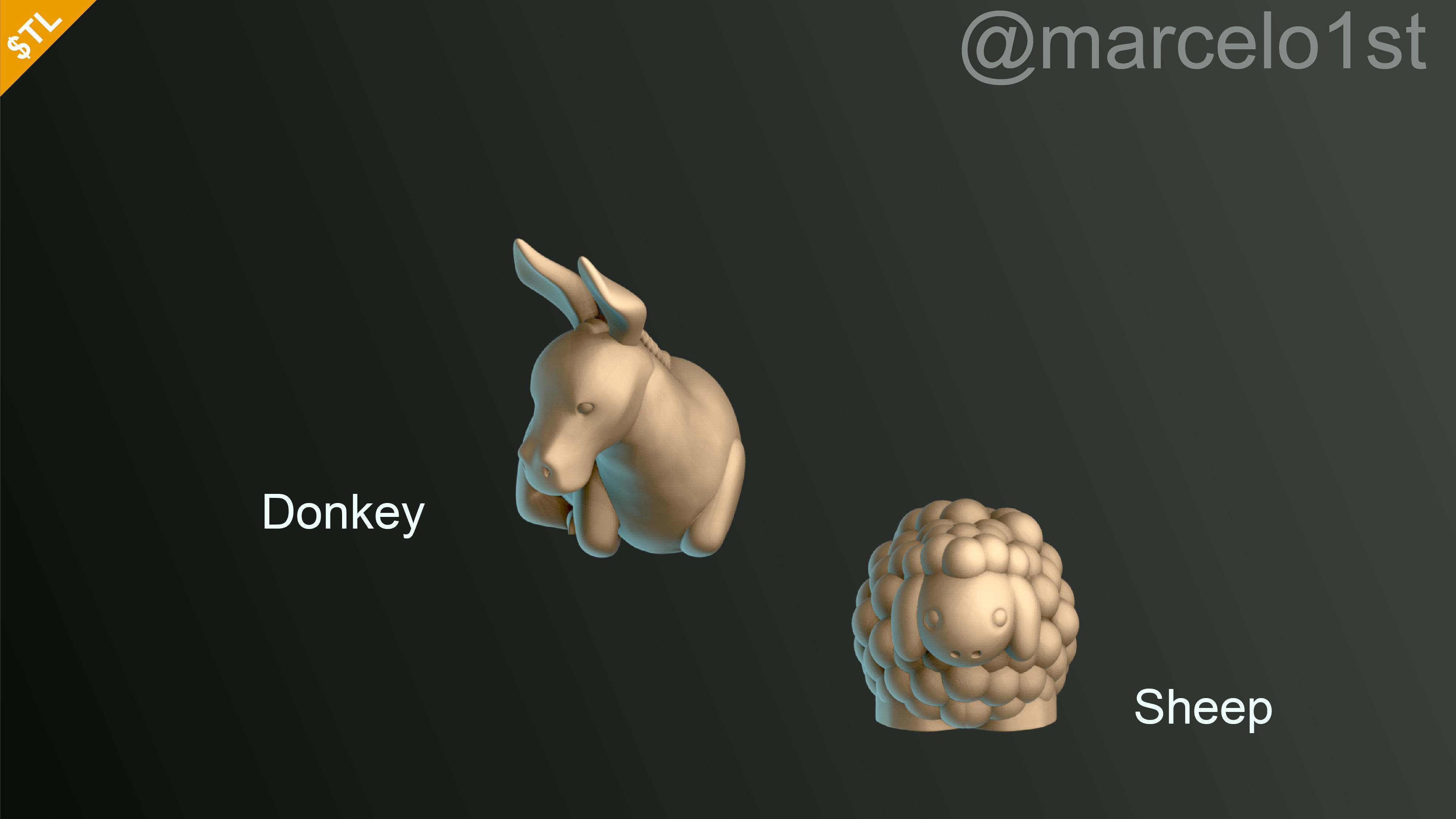 Birth of Jesus or Manger Scene or Presepio or Christmas Crib 3D print model_22