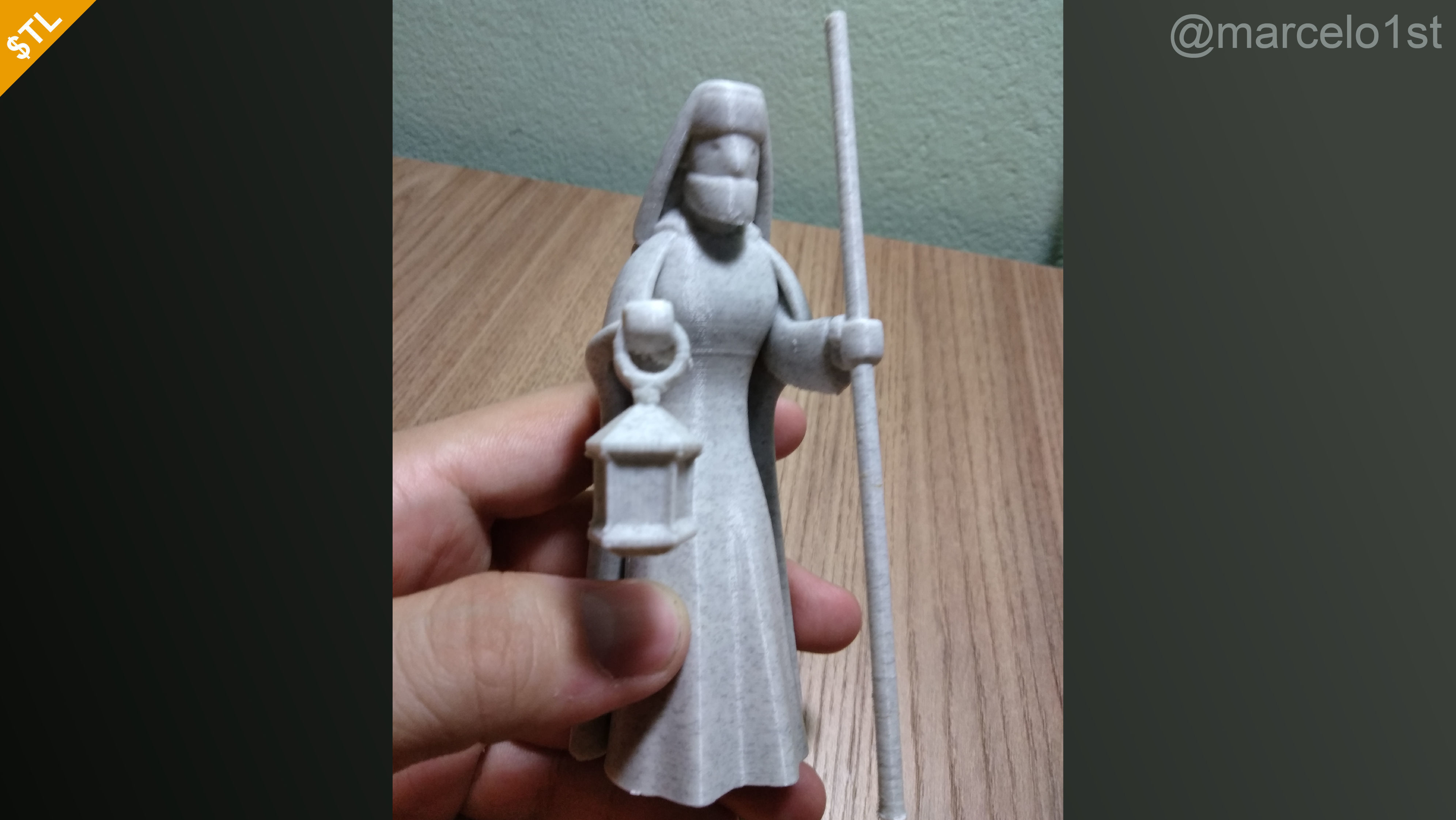 Birth of Jesus or Manger Scene or Presepio or Christmas Crib 3D print model_31