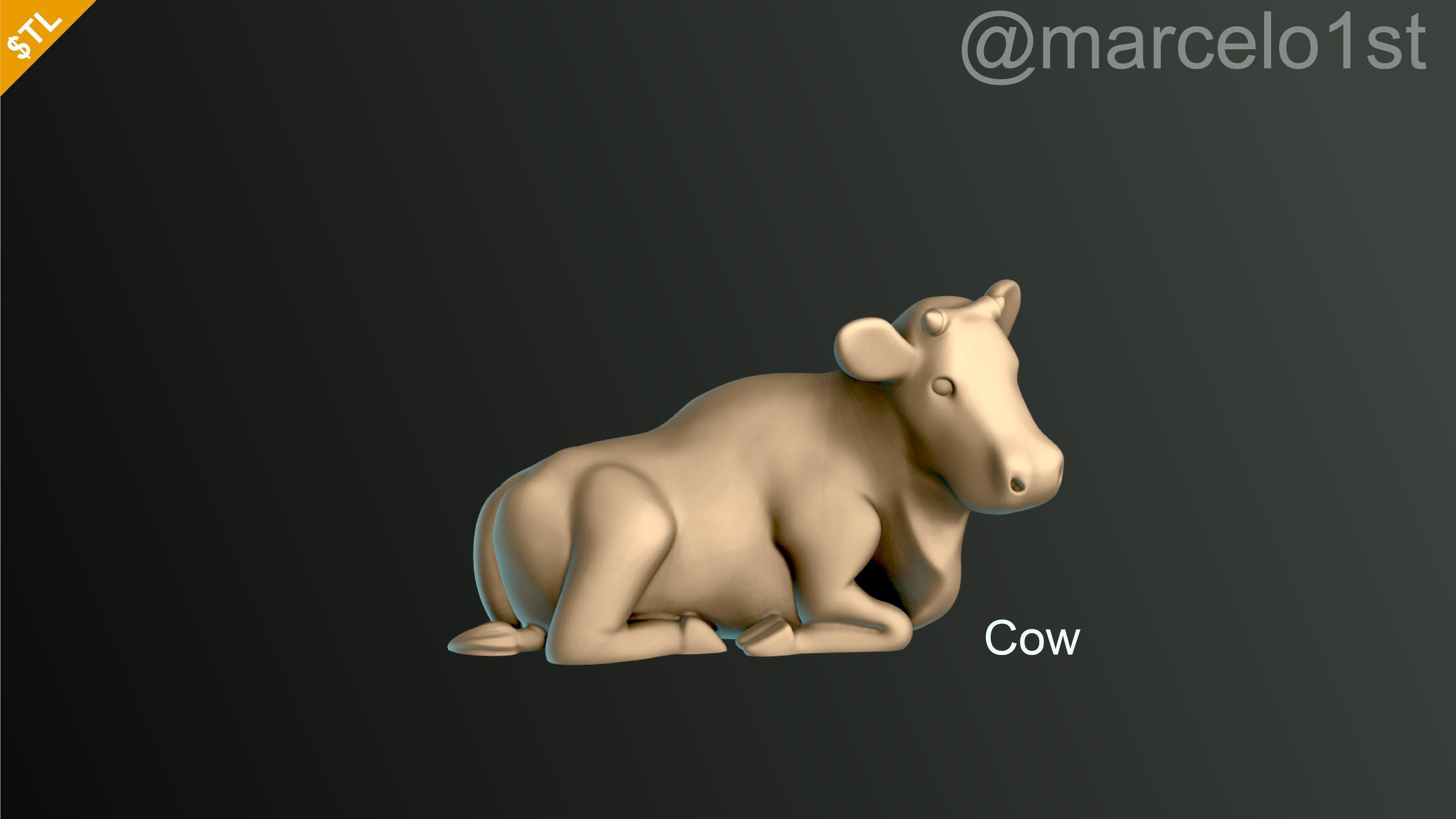 Birth of Jesus or Manger Scene or Presepio or Christmas Crib 3D print model_21