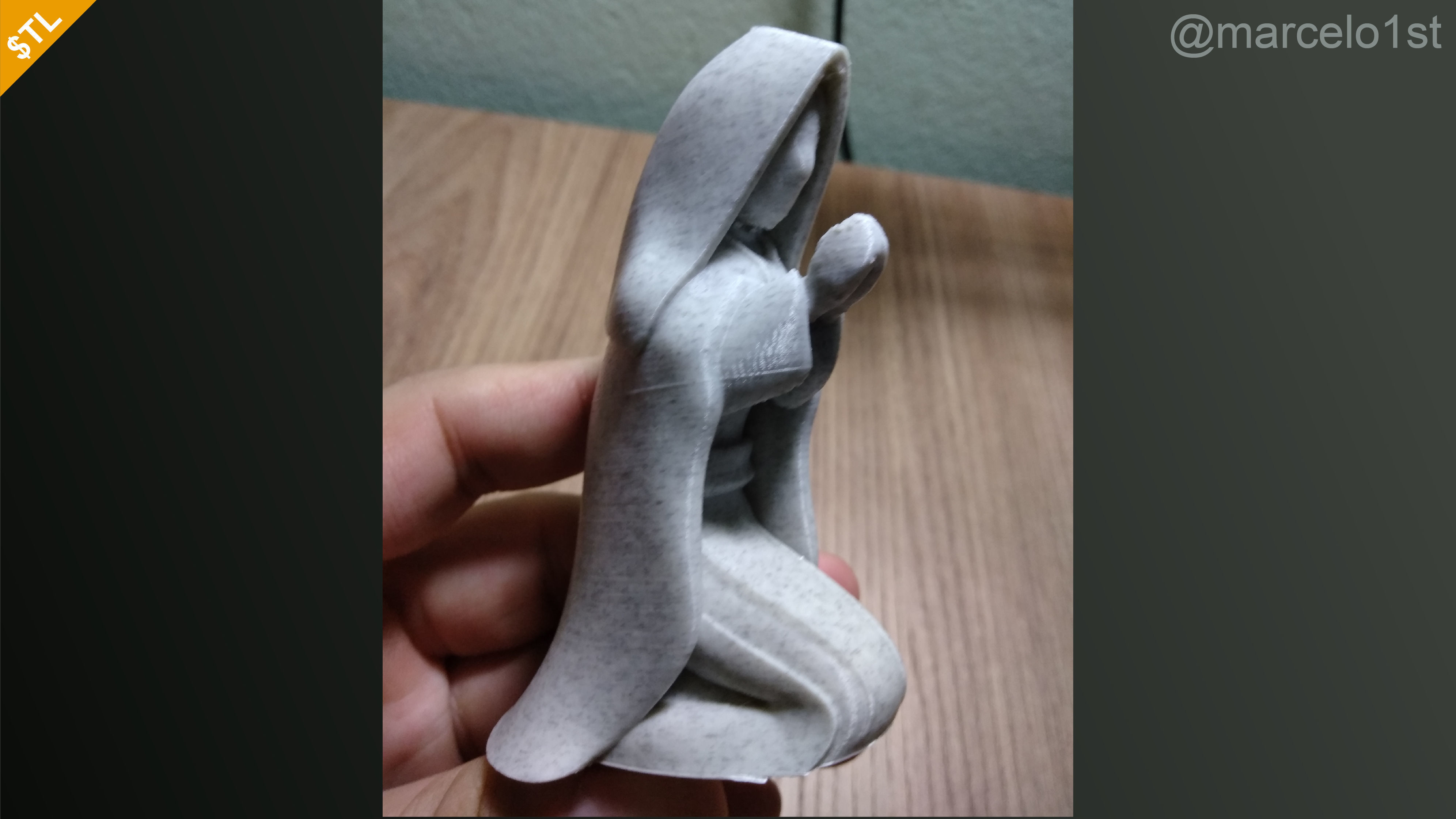 Birth of Jesus or Manger Scene or Presepio or Christmas Crib 3D print model_30