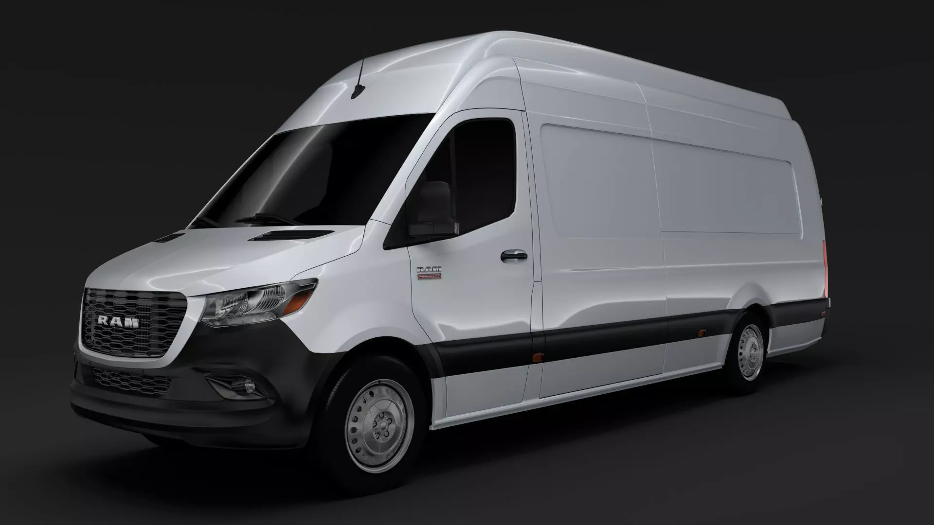 RAM Sprinter Panel Van L4H3 RWD 2020 3D model