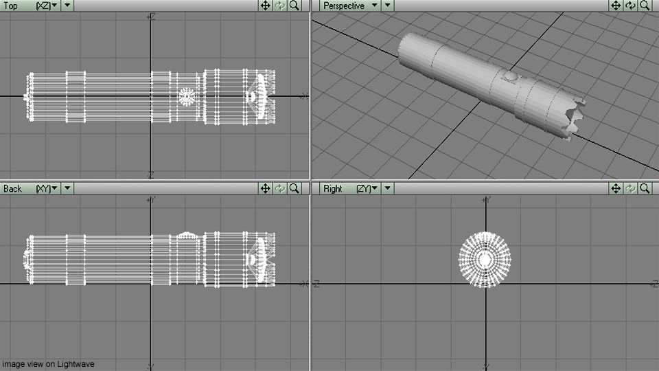 Flashlight - Type 1 3D model_5