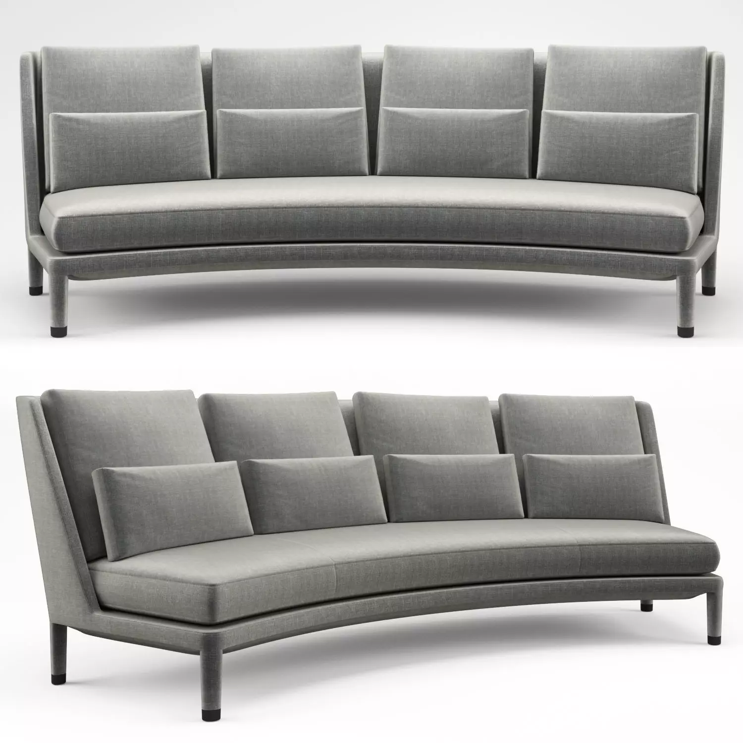 Sofa Maxalto NIDUS 3D model