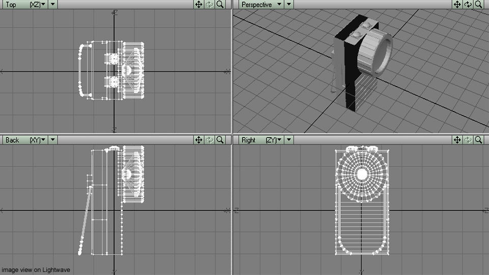 Flashlight - Type 4 3D model_5