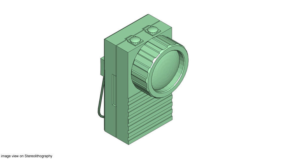 Flashlight - Type 4 3D model_4