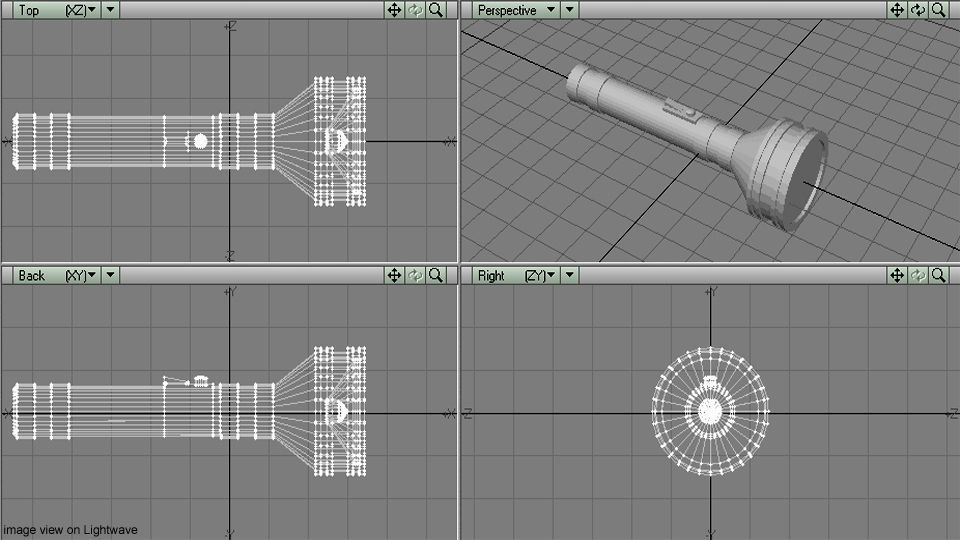 Flashlight - Type 5 3D model_5