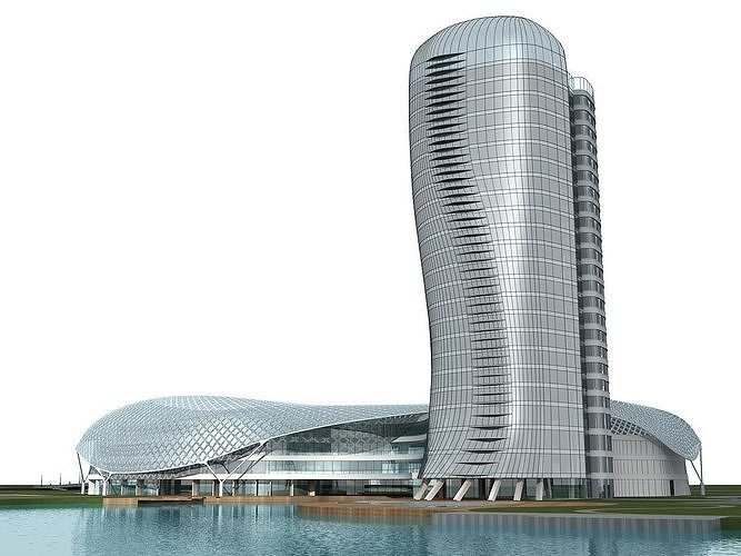 Building 92 3D model