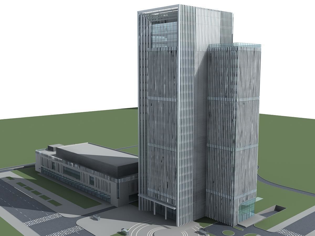 Building 97 3D model_2
