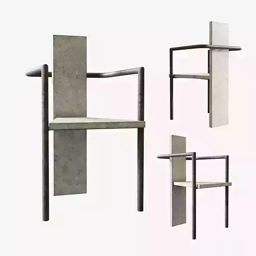 Jonas Bohlin concrete chair