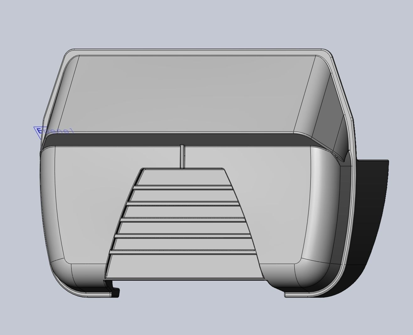 Battlestar Galactica Cylon Centurion Chestplate 3D print model_6