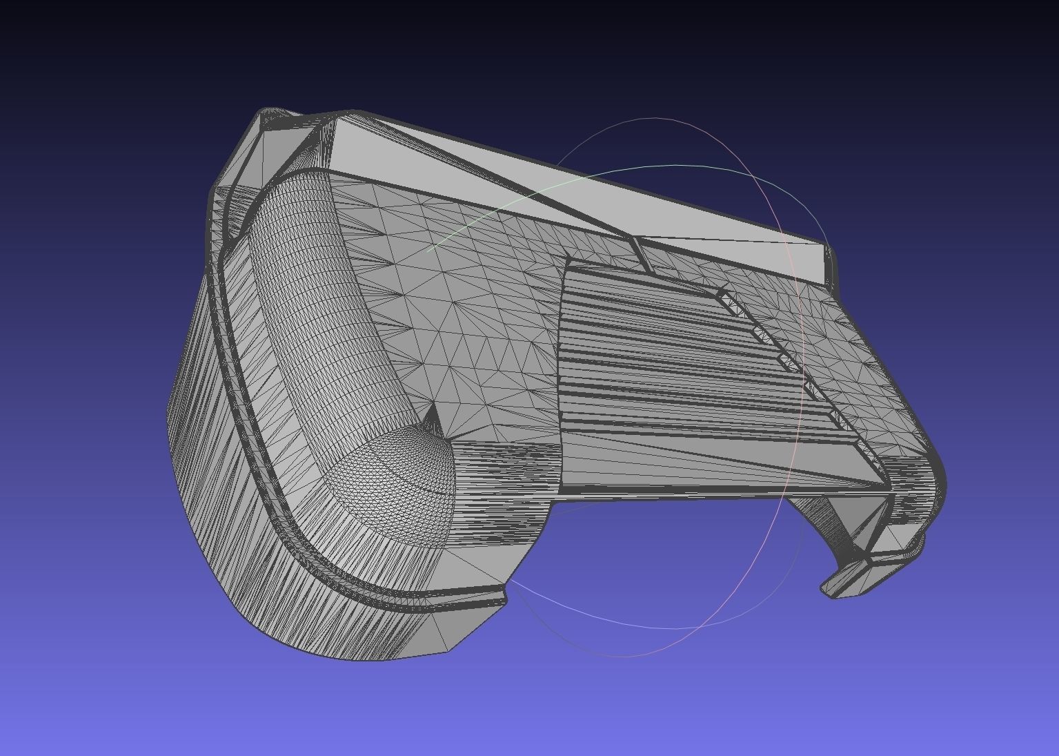 Battlestar Galactica Cylon Centurion Chestplate 3D print model_11