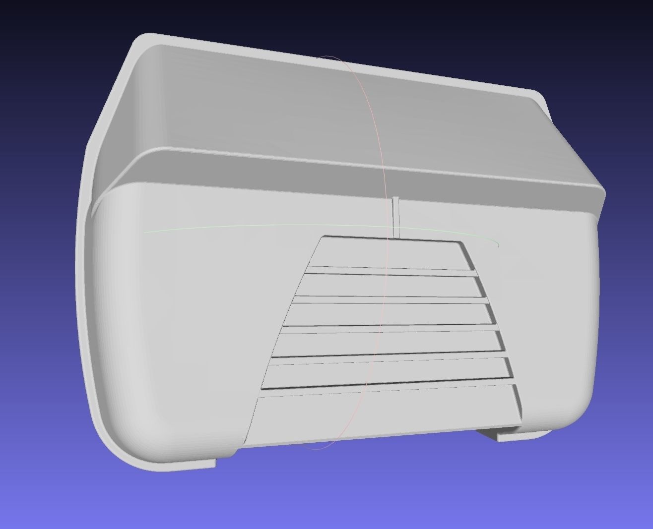 Battlestar Galactica Cylon Centurion Chestplate 3D print model_3