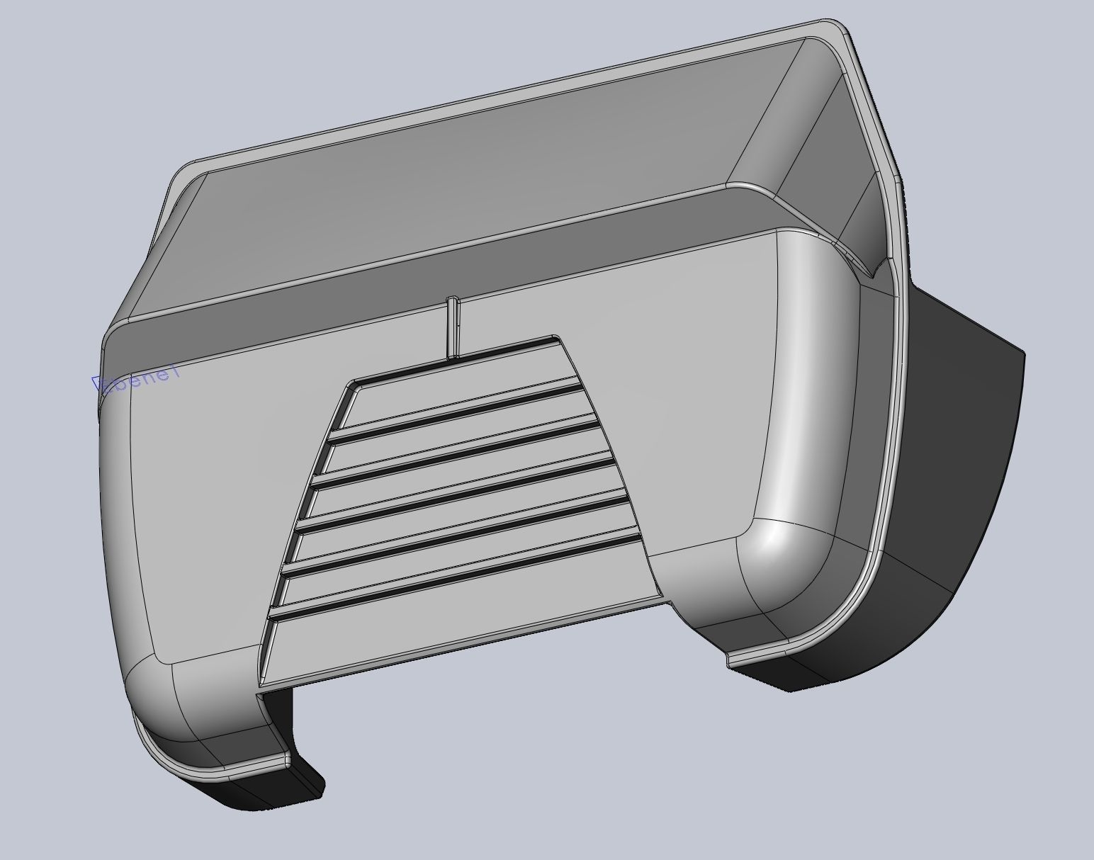 Battlestar Galactica Cylon Centurion Chestplate 3D print model_7