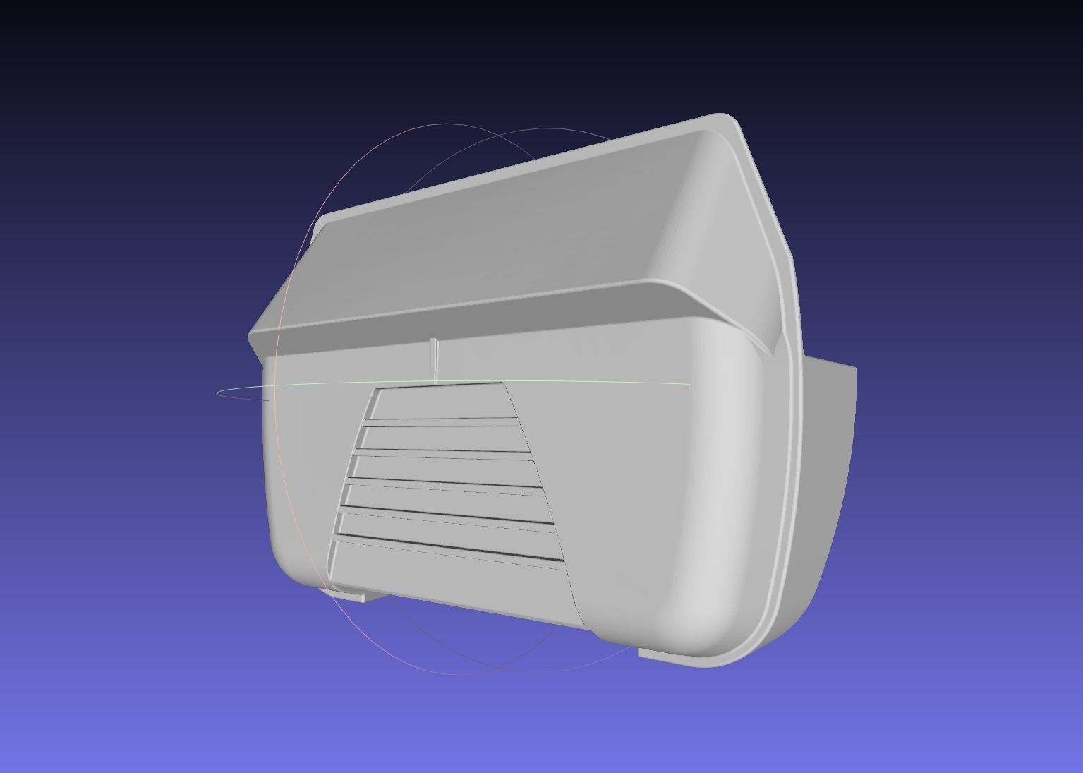 Battlestar Galactica Cylon Centurion Chestplate 3D print model_10