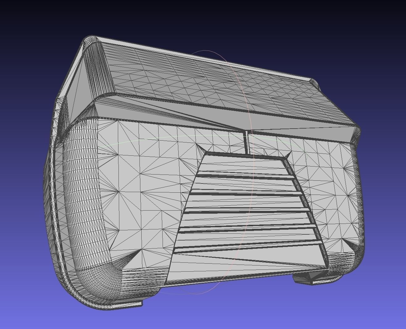 Battlestar Galactica Cylon Centurion Chestplate 3D print model_1