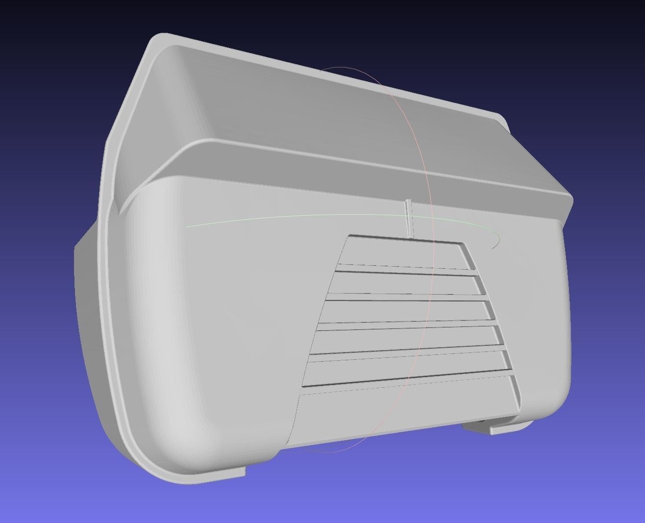 Battlestar Galactica Cylon Centurion Chestplate 3D print model_2