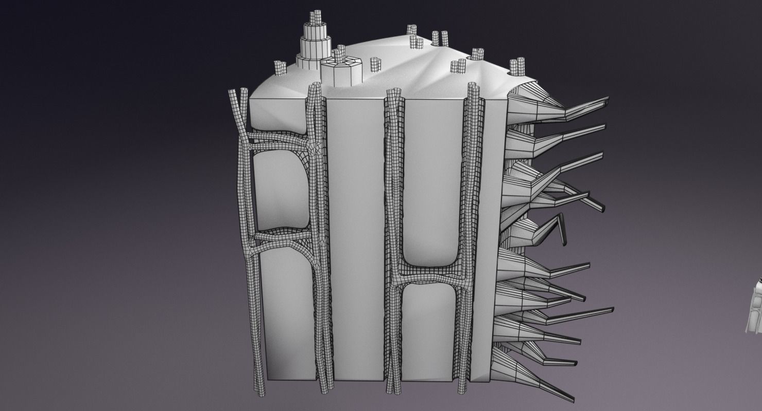 bone histology anatomy 3D model_12