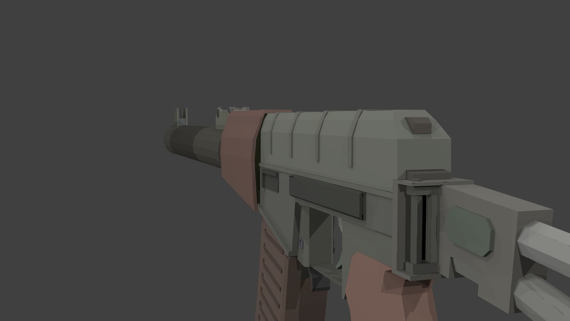 AS Val Low-poly 3D model_3