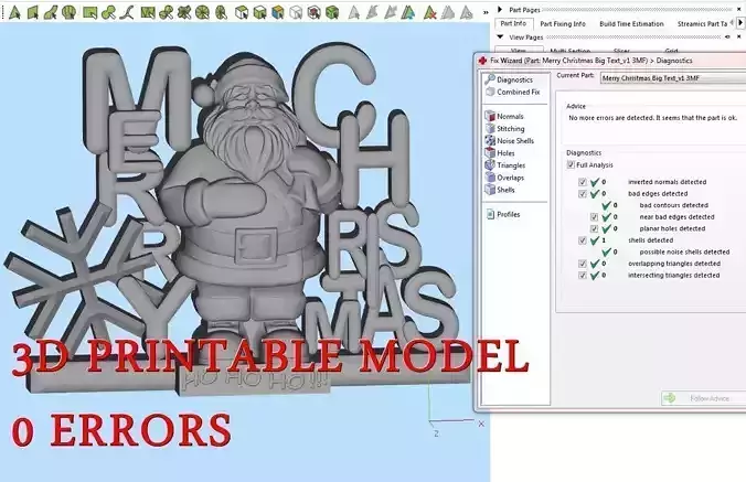 Santa Claus Merry Christmas