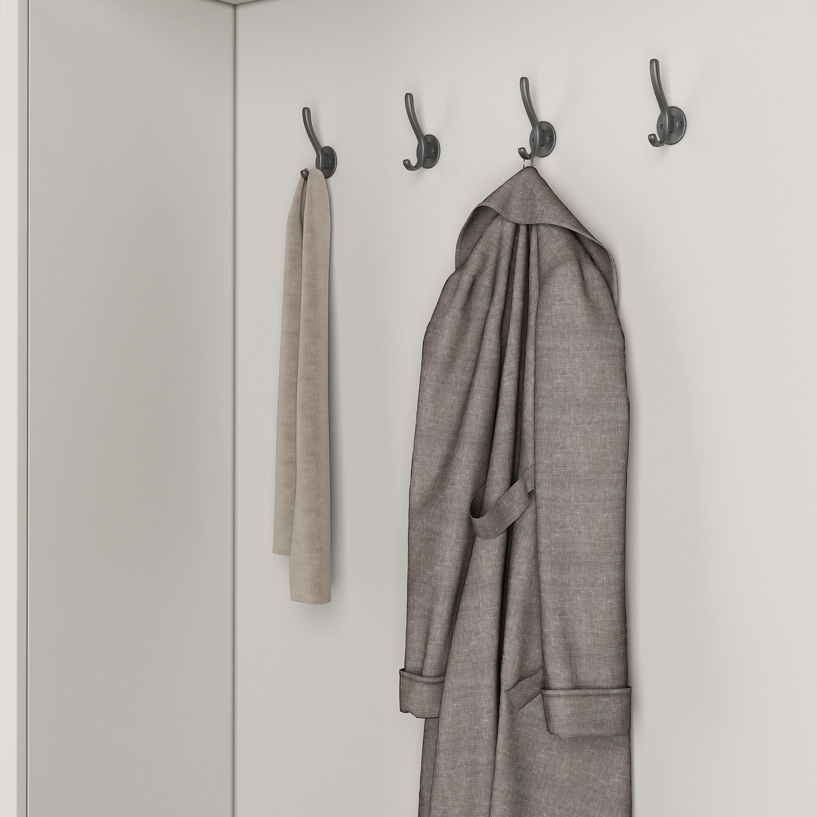 Entryway furniture 10 3D model_2