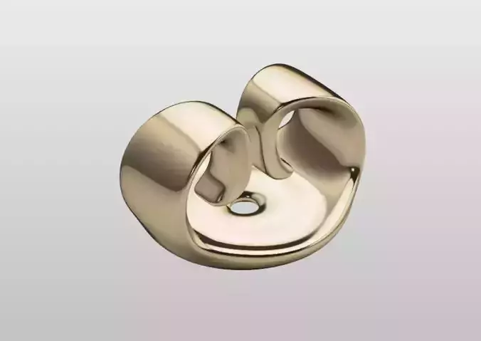 Earring Backing 3D print model