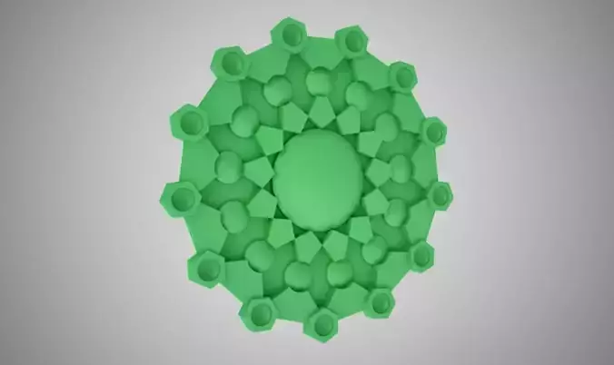 Modern Carving 3D print model