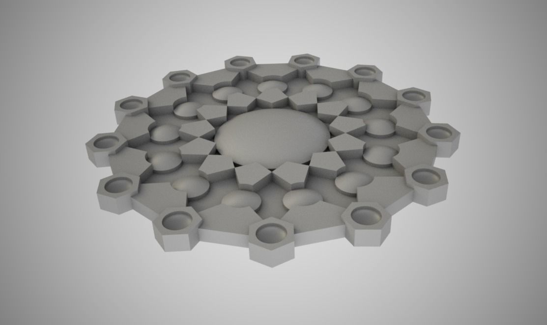 Modern Carving 3D print model_5