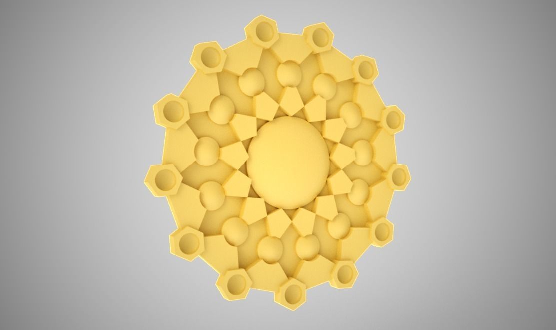 Modern Carving 3D print model_2