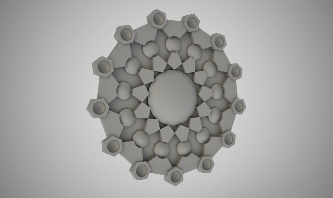 Modern Carving 3D print model_4